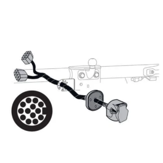 Thule VeloSwing Wiring Kit <2011 (13pin)