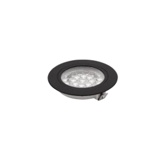 Vechline Inbouwspot Corvus Mini 2W Zwart