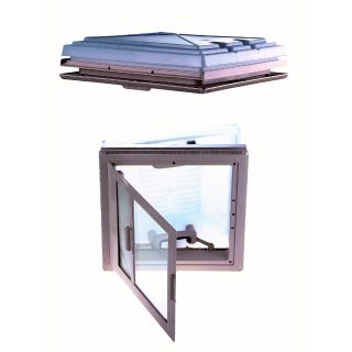MPK Dakluik 40x40cm Wit Kader+Combirollo