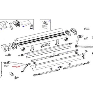 Thule LH Spring Arm 6300 2.60mtr