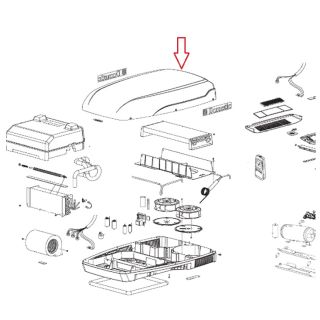 Dometic B2200 Afdekkap Wit
