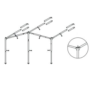 Campking Luifelframe Ameland Premium
