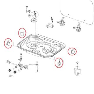Dometic Kookplaat Onderdelen CE99