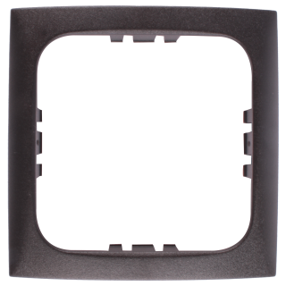 Berker Afdekraam Flow 1-Vaks Truma Element Antraciet Mat