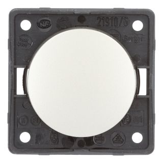 Berker Aan/Uitschakelaar Flow/Pure Inbouw RVS Mat 230V