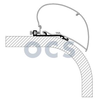 Thule Flat Roof Adapter 600