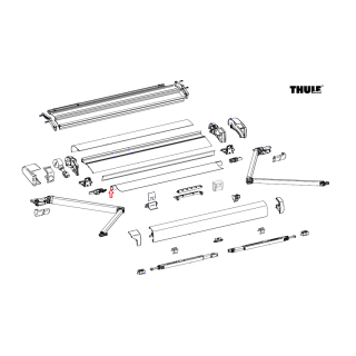 Thule 6300 Roller Tube 3.25 D30