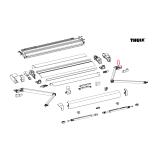 Thule Adapt Eriba Touring RH Spr Arm 6200 260/280