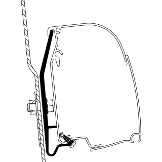 Thule Westfalia Nugget High Roof Adapter 4900