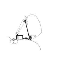 Thule Wall Ducato/ Jumper/ Boxer <2006 Adapt