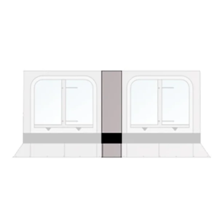 Thule Panorama Voorwand 1mtr