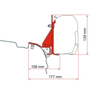 Fiamma VW T5/T6 Multirail Reimo F45