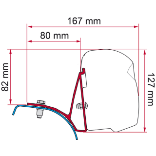 Fiamma Kit Trafic/ Vivaro /Primastar Deep BL (F43)