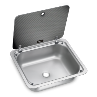 Dometic Spoelbak Rechthoekig met Bovendeksel SNG 4133