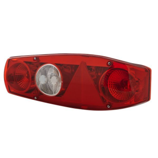 Hella Achterlicht Caraluna II Plus Rem/ Knipper/ Mist/ Achteruitrij/ Zijmarkering/ Driehoek Reflector Rechts