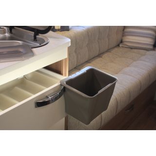 Afvalemmer Inbouw 5L Grijs