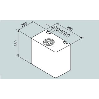 Fusion Watertank 50L V4-01 EV1004
