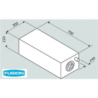 Fusion Watertank 43L V4-05 EV0905