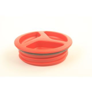 Deksel rood buitendraad S12-04