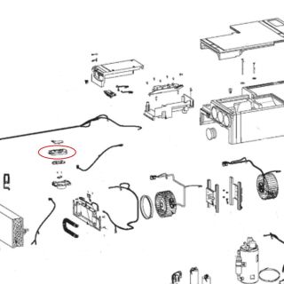 Dometic Airco Afdekking afstandsbediening