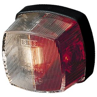 Hella Markering Vierkant Opbouw Rood/Wit