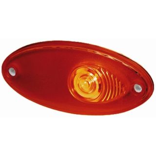 Hella Markering Ovaal Inbouw Rood
