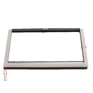 Remibase Afdekkap Hoek RAL9001 