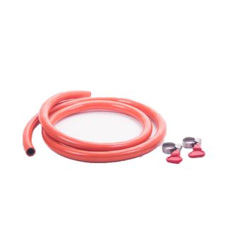 Gasslang 100cm + 2 Slangklemmen