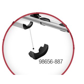 Fiamma Black cap rail Premium 98656-887