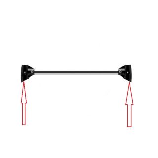 Fiamma T-stuk adapter Pro zwart 98656M009