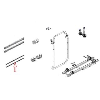 Thule Elite VAN XT/VeloTrack Cover Strip Ribbed 75cm 2st.