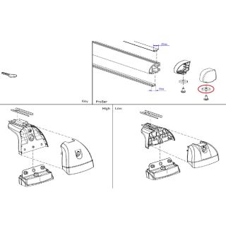 Thule Vulplaatje Probar Flex M6