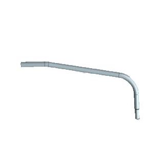 HTD Aluminium Buis Gebogen 2st.
