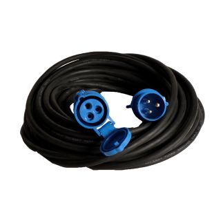 Vechline Verloopkabel PVC 3x1.5mm² CEE-CEE Contra 40m