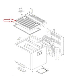 Dometic RC1600 koelbox deksel