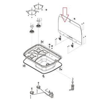 Dometic Comfoor met Spoelbak Glasplaat