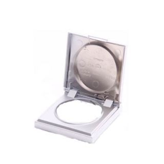 Berker Afdekraam Flow/Pure 1-Vaks met Klep Chroom Mat