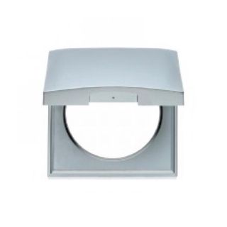 Berker Afdekraam Flow/Pure 1-Vaks met Klep Chroom Hoogglans