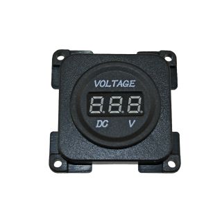 Universele Voltmeter 10-30V Berker/Presto Zwart