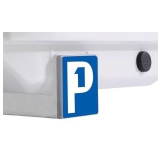 P1 Afdekdop met logo