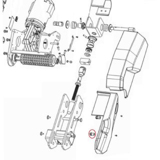 Enduro Rozet incl Schroef Designkap  EM303A