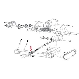 Enduro Beschermrubber Spindel EM203/EM303