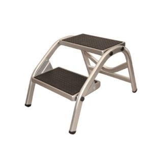 Opstap Darwin Aluminium Dubbel Zilver