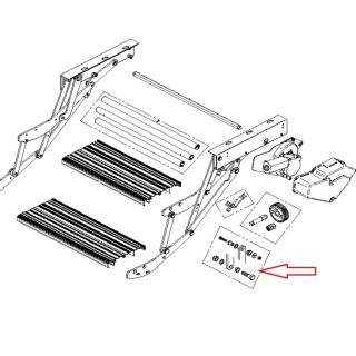 Thule reapir kit rivet double step skirt 