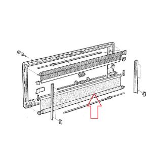 Dometic S3/S4 Vliegenrollo 55 x 60 Crèmewit