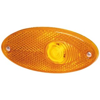 Hella Zijmarkering met Reflector Ovaal Inbouw Oranje