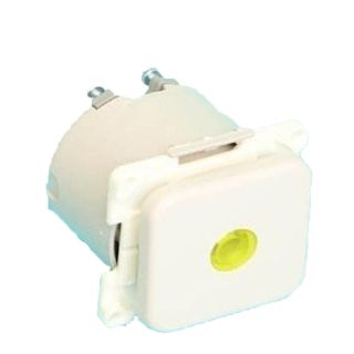Presto Wipschakelaar met Lampje Inbouw Wit S-10.000