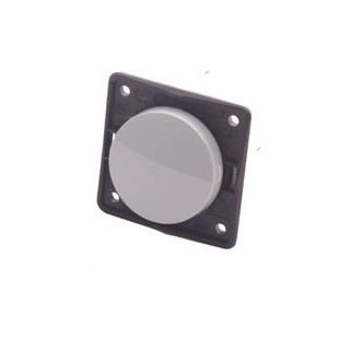 Berker Aan/Uitschakelaar Flow/Pure Inbouw Grijs Hoogglans 230V