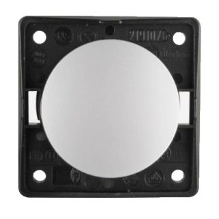 Berker Aan/Uitschakelaar Flow/Pure Inbouw Chroom Mat 230V