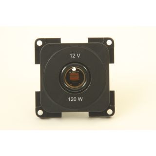 Presto Contactdoos 12V 2-Polig Inbouw S-10.000 Zwart